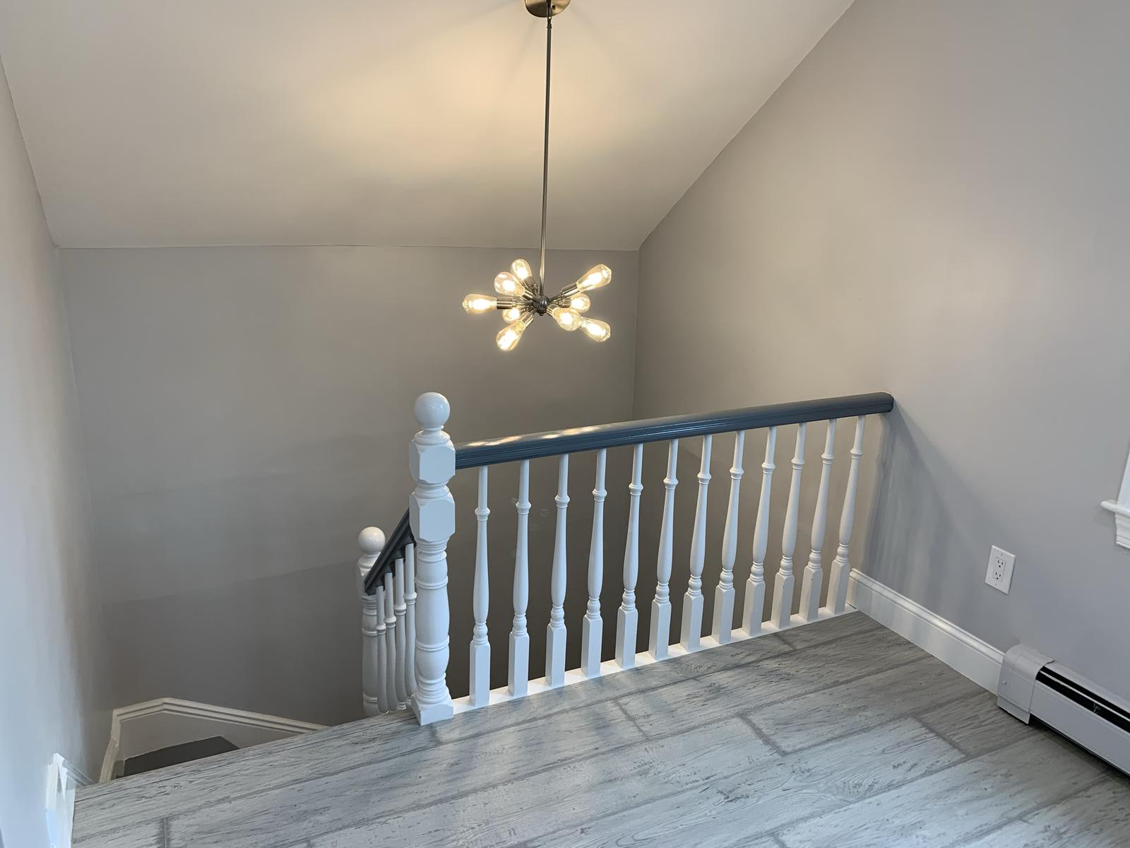 Finished residential interior