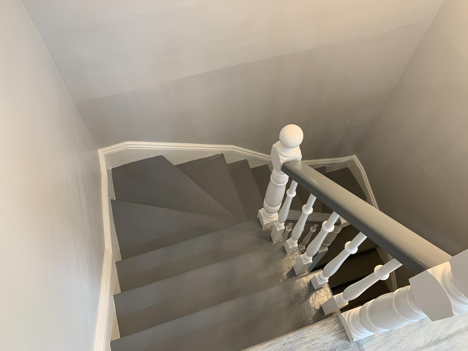 Finished residential interior