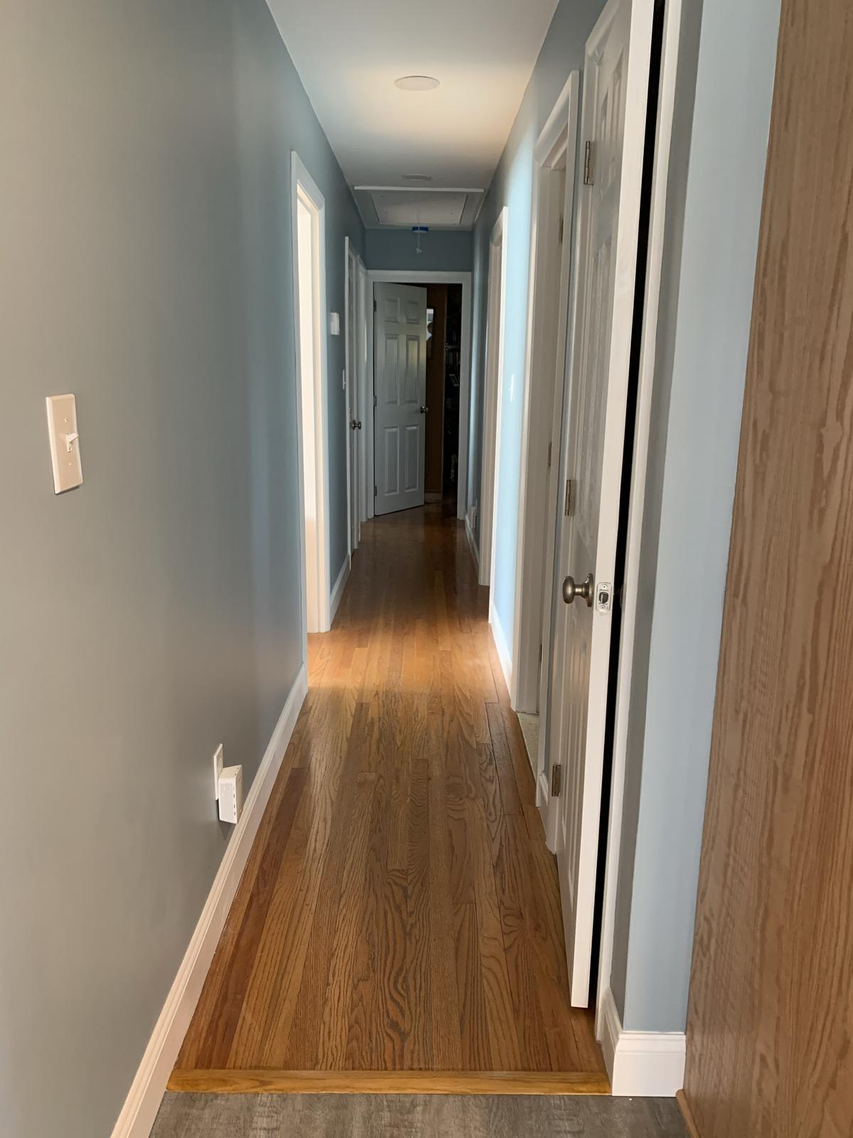 Finished residential interior
