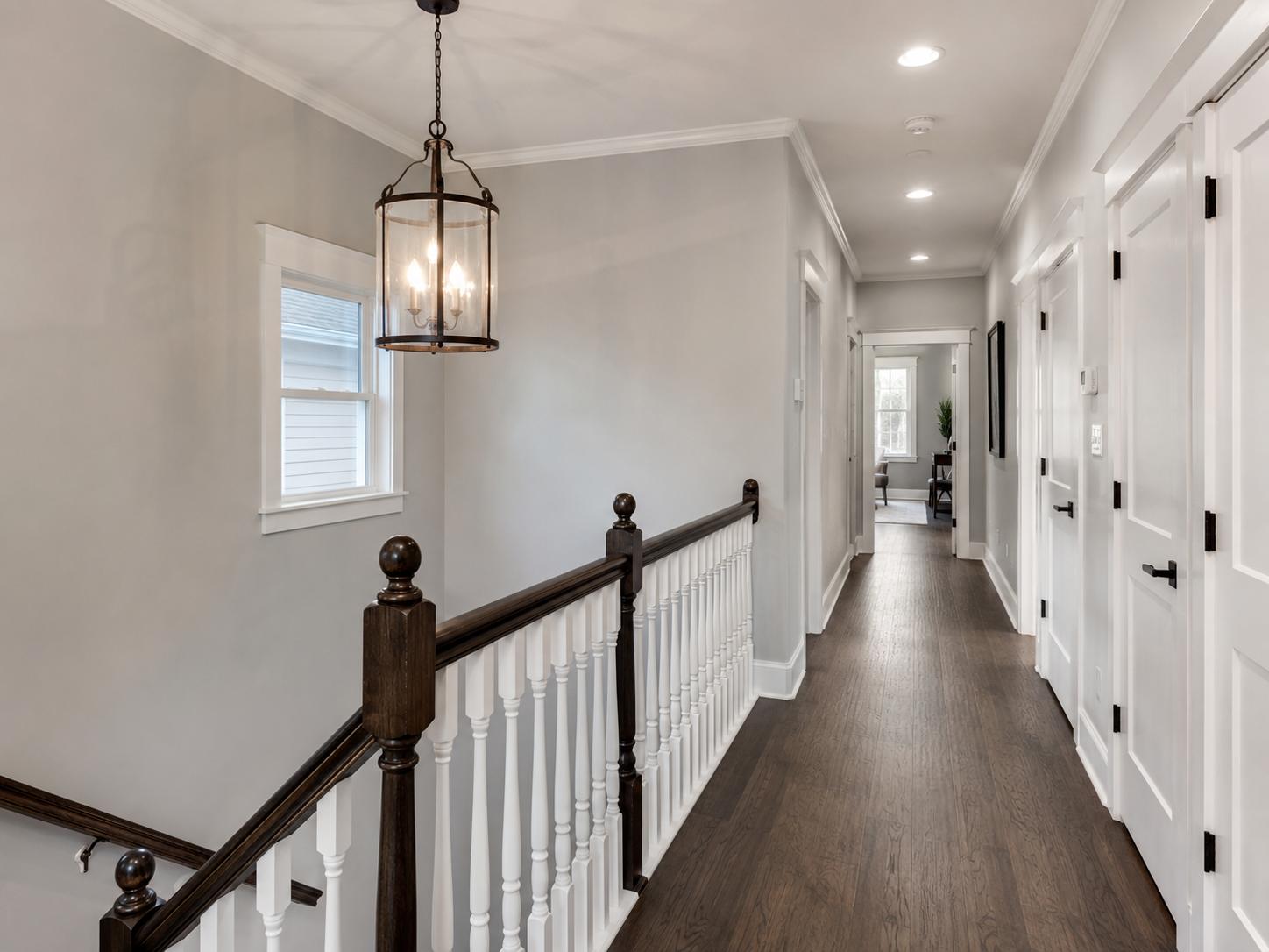 Finished residential interior