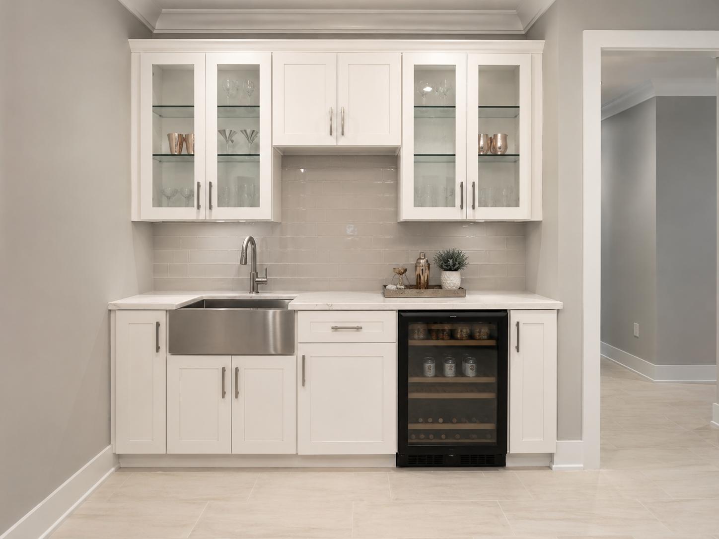 Finished residential interior