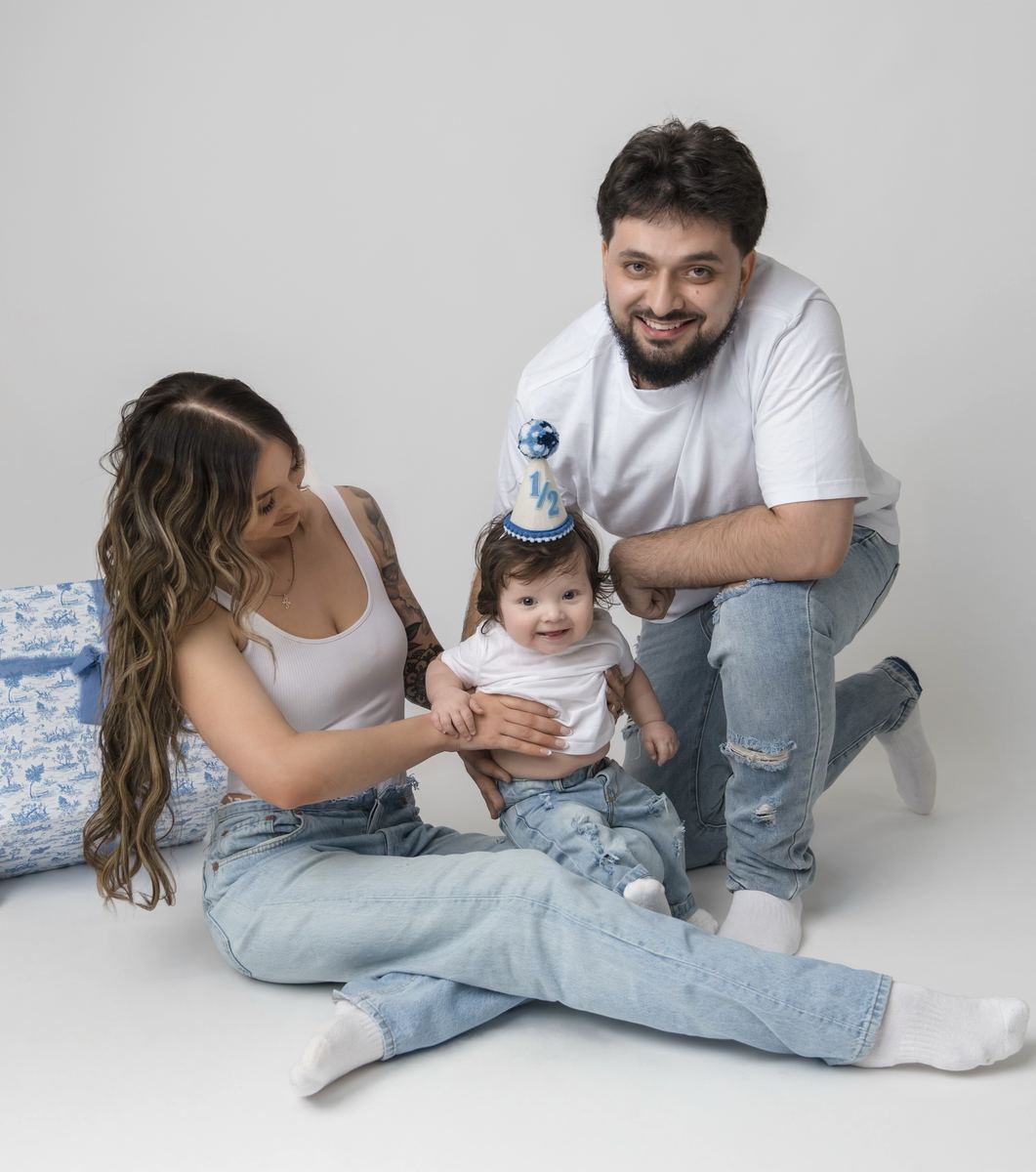 George French and family portrait